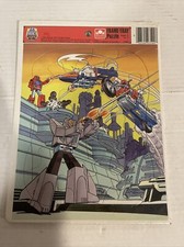 CHALLENGE OF GO-BOTS frame tray puzzle Tonka Toys 1985 robot war Guardians 