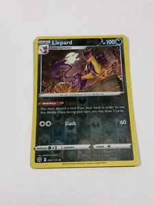 Pokemon Card Brilliant Stars Reverse Holographic Liepard 091/172 NM - Picture 1 of 3