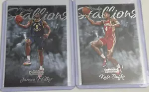2x Rookie Stallions RC 2023-24 Panini Contenders #1 Kobe Bufkin #6 Walker Cards - Foto 1 di 2