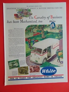 1941 WHITE BARCLAY DELIVERY TRUCK vintage print ad - Picture 1 of 1