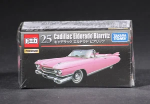 Takara Tomy Tomica 25 PREMIUM Cadillac Eldorado Biarritz Mini Diecast Car - Picture 1 of 4