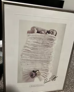 Anne Geddes Framed Picture- Babies  Child SIGNED BY ANNE GEDDES 16x12 - Picture 1 of 2