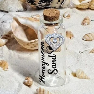 Honeymoon Sand Bottle, Honeymoon Gifts, Wedding Gifts, Honeymoon Keepsake - Picture 1 of 18