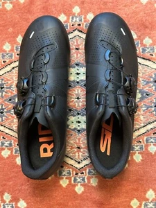 Sidi Ergo 6 Road Shoe - Men's. Black (Dark Grey), EU 43.0/US 10.0 - Picture 1 of 8