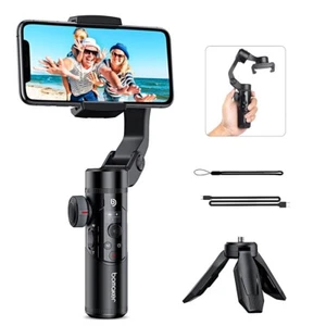 Smartphone Handheld Halter 3-Achsen-Gimbal-Stabilisator für Handys BOMAKER  - Bild 1 von 10