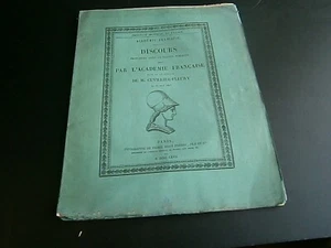 Discours de réception a l'académie Française de M. Cuvillier Fleury 1867 - Imagen 1 de 4