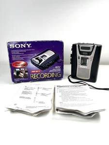 Sony TCM-465V Kassetten-Diktiergerät mit klarer Stimme tragbarer Handheld - Bild 1 von 15