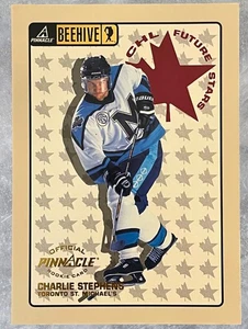 1997-98 Pinnacle Beehive CHL Future Stars #72 Charlie Stephens RC 5x7 Jumbo - Bild 1 von 2
