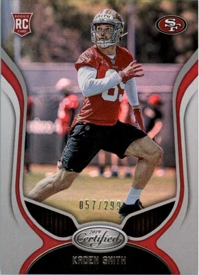 2019 Certified Mirror Silver #176 Kaden Smith /299 - FB - Image 1 of 2