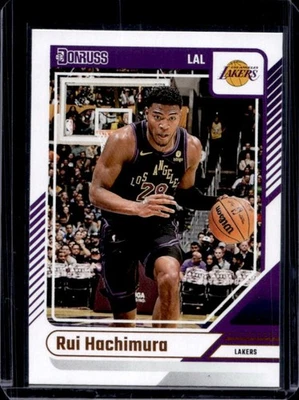 2024-25 Donruss Rui Hachimura #177 Lakers - Image 1 of 2