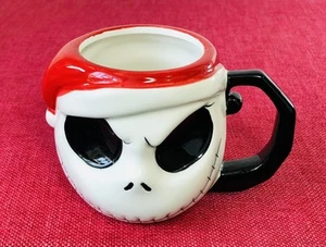 Disney, The Nightmare Before Christmas Jack Skellington 3D Design Santa Mug - Picture 1 of 8