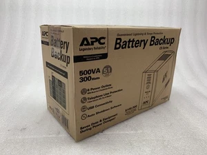 APC Back-UPS CS-500 Uninterruptible Power Supply Black 300W 500VA - Picture 1 of 6