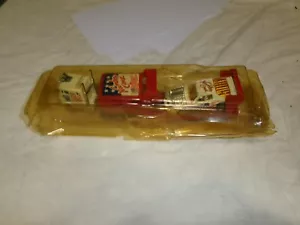 Majorette Number One Tractor Trailer /Race Car Toy Made In France - Picture 1 of 3