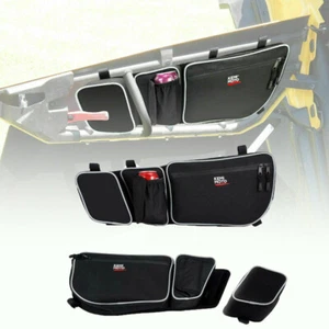 KEMIMOTO UTV Side Door Storage Bags w/Knee Pad For Can Am Maverick X3 2017-2024 - Picture 1 of 16