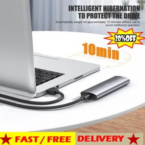 M.2 NGFF NVME SSD Hard Disk Case Enclosure to USB 3.1 GEN2 External Case Z9Y5 - Picture 1 of 14
