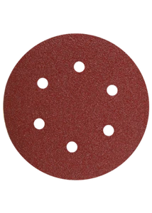 Bosch SR6R060 5-Piece 60 Grit 6 In. 6 Hole Hook-And-Loop Sanding Discs - Picture 1 of 1