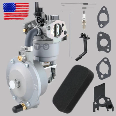 New 170F  Dual Fuel Carburetor GX200 LPG Conversion Kit for Generator Propane US - Image 1 of 4