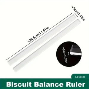 Acrylic Ruler Size 2 2pc set - Picture 1 of 4