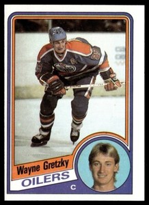 1984-85 Topps EX-NM A6 Wayne Gretzky Edmonton Oilers #51