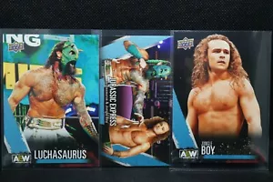 3x Jurassic Express LOT 2021 Upper Deck AEW Card #23 + #46 + #65 + FREE SHIPPING - Picture 1 of 2