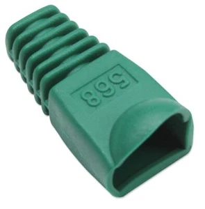 10 STÜCK GRÜNE STECKERABDECKUNGEN FÜR RJ45 STECKER ABDECKUNGEN 6,2 MM CAT5 CAT6 - Bild 1 von 1