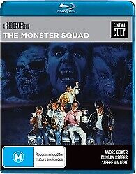 THE MONSTER SQUAD BLU RAY - NEW & SEALED DRACULA, WOLFMAN FREE POST