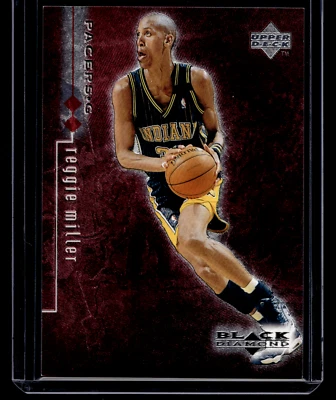 Reggie Miller /3000 Double Diamond Upper Deck 1998-99 Black Diamond #42 *EX* - Image 1 of 4