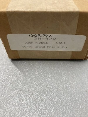 Manija de puerta exterior exterior de metal pasajero derecho derecho derecho para 88-96 Grand Prix Foto 1 de 2
