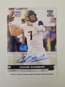 2022 Leaf Pro Set Draft - Autographs #PSA-CG1 Chase Garbers (AU, RC) - Picture 1 of 3