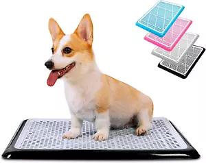 Dog Potty Tray/Puppy Pee Pad Holder 25”X20” Indoor Wee Training for Small and Me - Picture 1 of 6