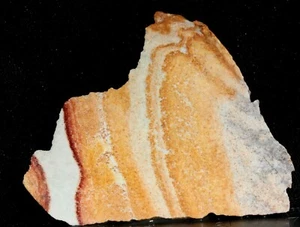 A164  ~ 5.0oz End Cut Landscape Pattern Sandstone - Peru - Picture 1 of 4