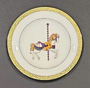 Gold Buffet Royal Gallery Carousel Horse 1991 Collector Plate - Picture 1 of 3