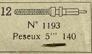 Winding stem Aufzugwelle PESEUX cal 290 140 141 142 143 144 145 146 147 299 1pcs - Picture 1 of 1