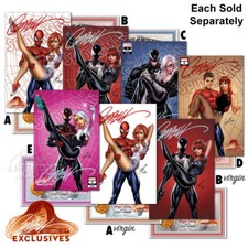 AMAZING SPIDER-MAN #2A,2B,2C,2D,2E SIGNED BY J. SCOTT CAMPBELL ~ Sold Separately
