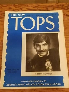 The New TOPS -  February 1977 - Magic Magazine - Cover: Robert Downey - Picture 1 of 2