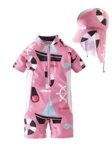 Bilo Baby Kid Girls Swimsuit Pool Party Rash Guard Swimwear Bathing Swimwear - Picture 1 of 20