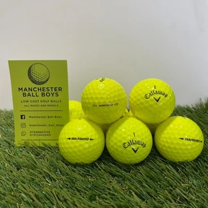 24 Callaway Warbird giallo - Palline da golf 2 dozzine di perle / grado A - Foto 1 di 1