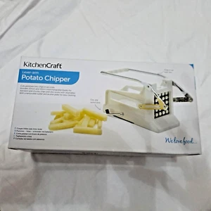 KitchenCraft Potato Chipper Professional Chip Cutter Plastic & Stainless Steel - Picture 1 of 3