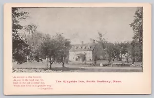The Wayside Inn Old Sudbury, Mass. Postcard American Souvenir Co. Unposted - Picture 1 of 2