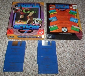 Amiga: Microprose Golf - Drivin Force - 3D World Soccer - Picture 1 of 1