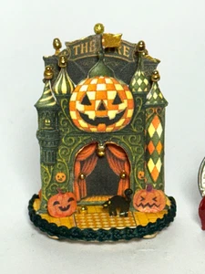 Artesanal La Calabaza Calle Juguete Teatro Halloween Diorama 1:12 Casa de Muñecas ÚNICO EN SU CLASE - Imagen 1 de 18