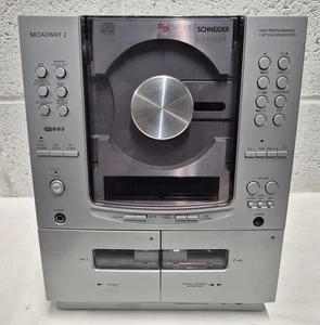 SCHNEIDER Broadway 2 Hi-Fi Stereo CD & Cassette Player - Main Unit Only - Picture 1 of 3
