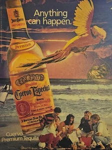 1985 Jose Cuervo Premium Tequila Tropical Old PRINT AD Wall Decor Idea! (4375) - Picture 1 of 1