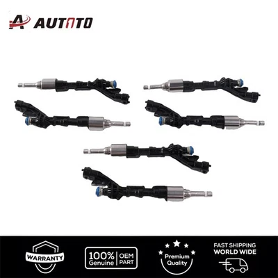 6X Fuel Injector Set For Land Rover Range Rover Sport LR4 Discovery LR105431 - Image 1 of 4