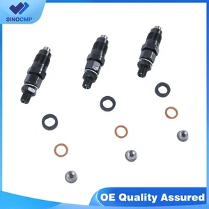 3x Fuel Injectors H1600-53000 16001-53002 16001-53000 For Kubota D722 D782 D902 - Imagen 1 de 7