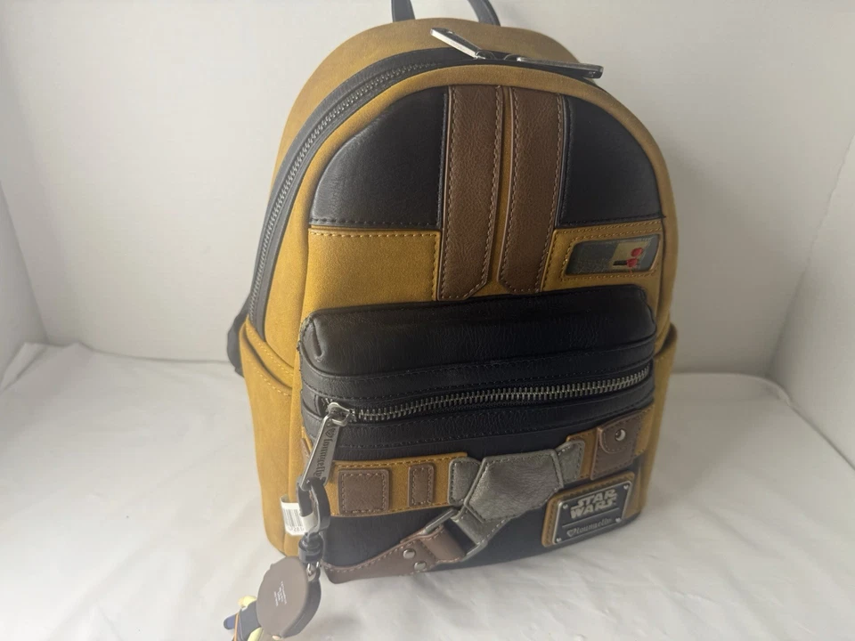 Mini Mochila Loungefly Disney Star Wars Han Solo Edición Limitada Nueva con Etiquetas Foto 1 de 4