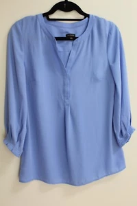 Talbots französische kornblumenblaue Bluse Größe XS - Bild 1 von 5
