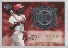 2005 Upper Deck Hall of Fame Cooperstown Calling Silver /15 Lou Brock HOF