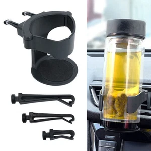 Universal Auto Car Truck Air Vent Bottle Can Drink Cup Holder Rack Mount - Picture 1 of 9