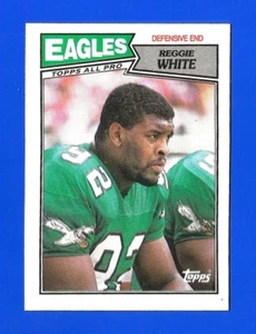 1987 Topps FOOTBALL #301 REGGIE WHITE NM-MINT HOF PHILADELPHIA EAGLES (SB1) - Bild 1 von 1